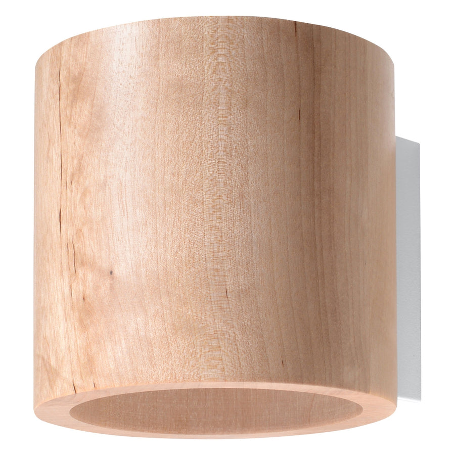 Wandlamp ORBIS naturel hout