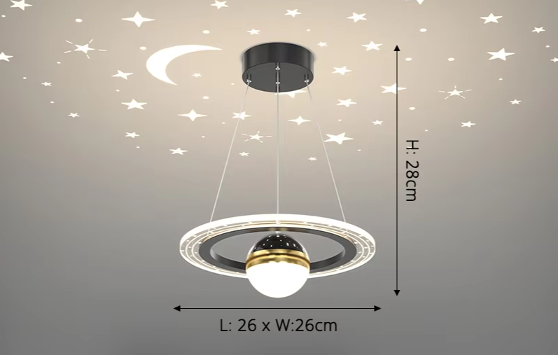 LunaNova LED Plafondlamp met Sterrenprojectie