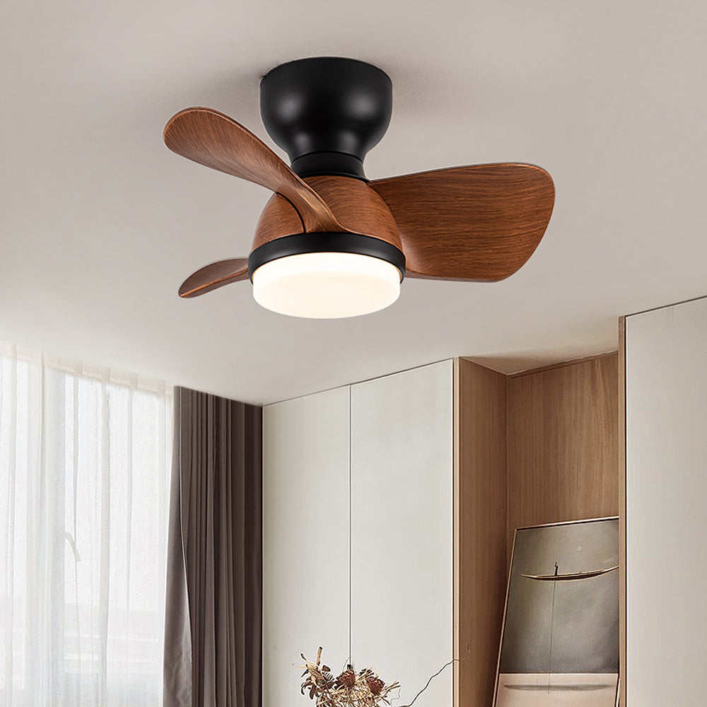 Eenvoudige Stijlvolle Plafondventilator Met LED Verlichting - plafondlamp