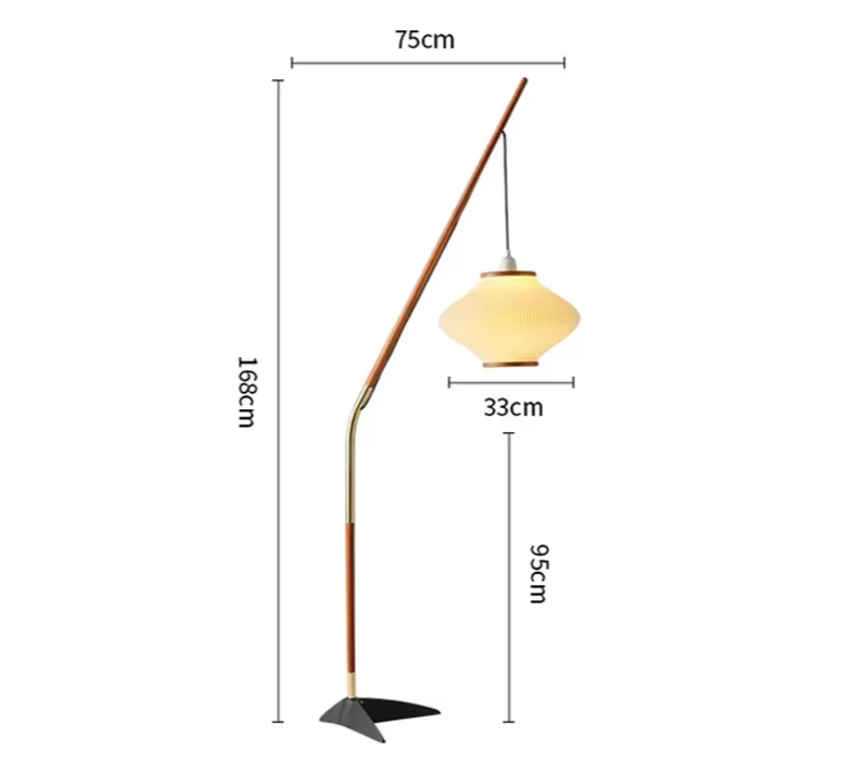 ScandiGlow Minimalistische LED Vloerlamp