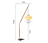 ScandiGlow Minimalistische LED Vloerlamp