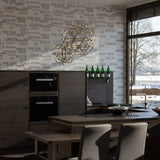 Skapetze - S.Luce Pro Atom 70 Led Hanglamp Metalen Bol 2484Lm Chroom