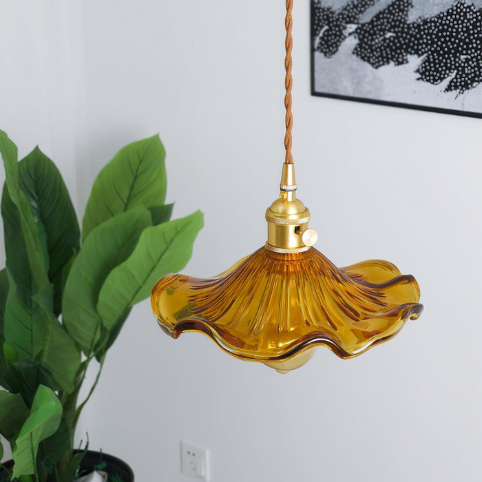 Stijlvolle Hibiscusbloem Lamp - hanglampen - afmetingen