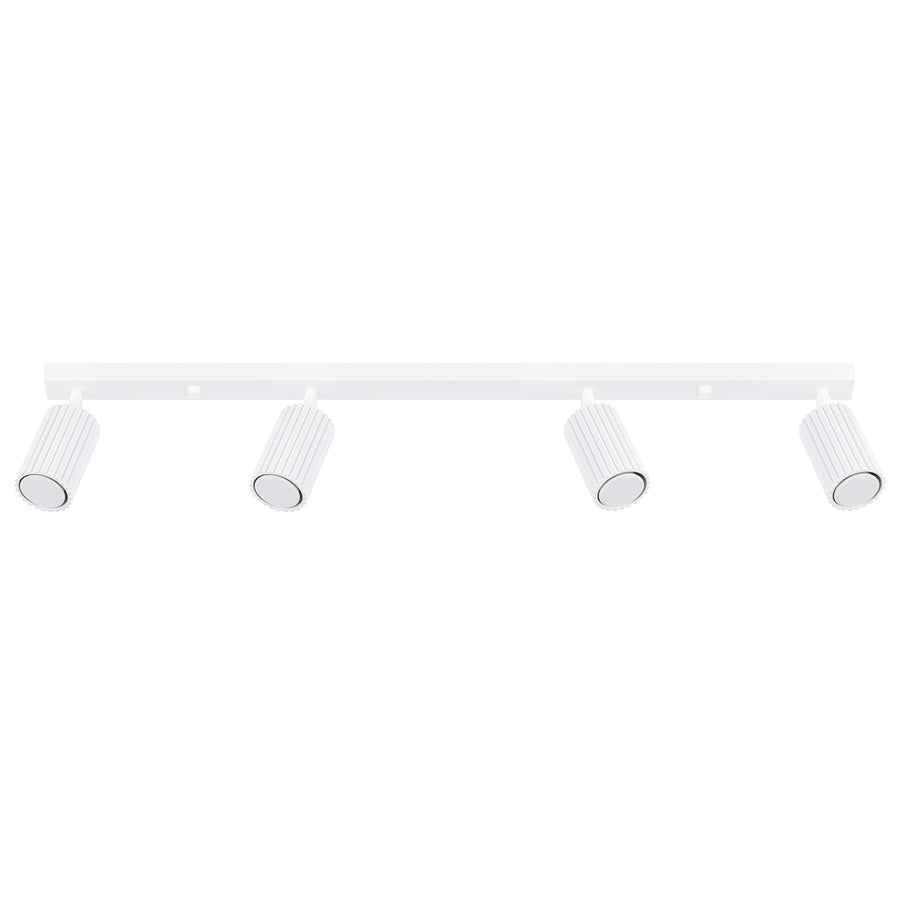 Plafondlamp KARBON 4L wit