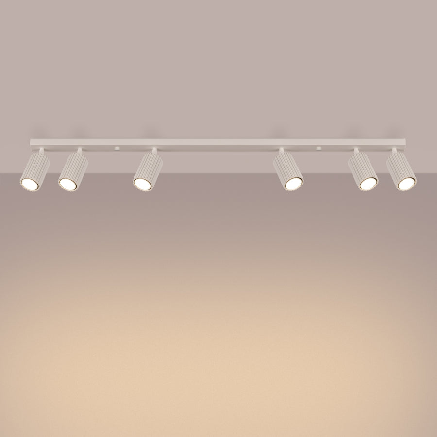 Plafondlamp KARBON 6L beige