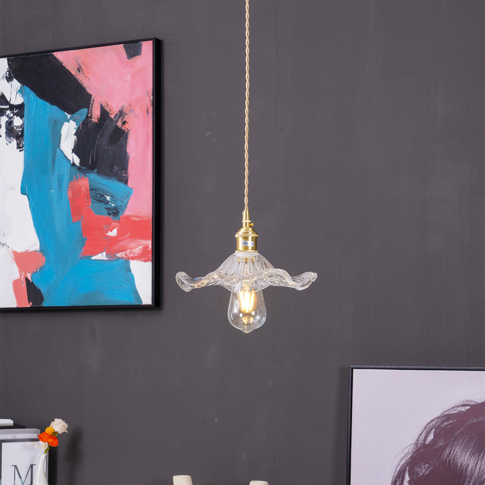 Stijlvolle Hibiscusbloem Lamp - hanglampen - detail