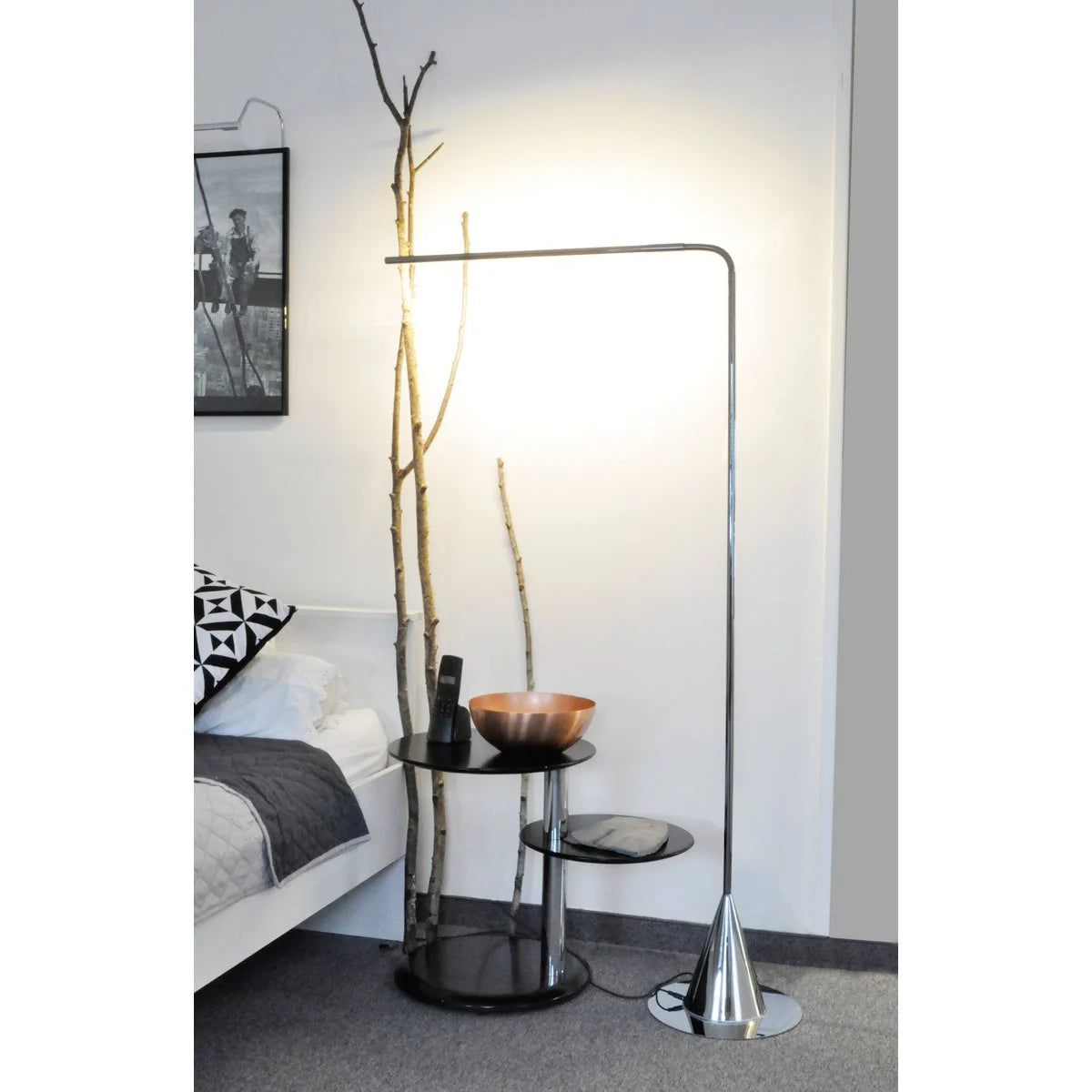 Betec Leuchten Manufactur - Acus vloerlamp - vloerlamp - sfeerbeeld