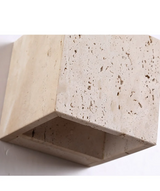 StoneBloc Buitenwandlamp – Natuurlijke Steenlook Wandlamp voor Tuin, Hal & Badkamer