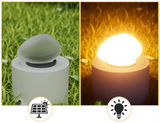 LUXGLOW Solar Kiezel Buitenlamp