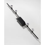 Betec Leuchten Manufactur - Planus plafondlamp railsysteem zwart 1m, LED