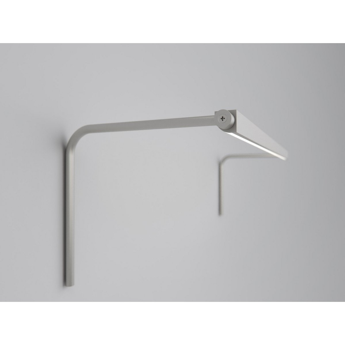Betec Leuchten Manufactur - Angulus Schilderijlamp Duoled Van Messing, Beugeltype 250mm - wandlampen - sfeerbeeld