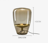 AuroraGlow – Scandinavische Designer Glazen Tafellamp LED