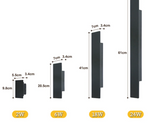 LumaShield Duo – LED Wandlamp Zwart & Wit