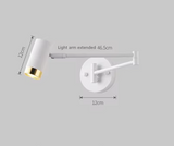 LUXARM Verstelbare Wandlamp met Lange Arm