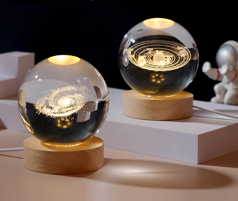 Lumea Galaxy Kristallen Nachtlamp - tafellampen