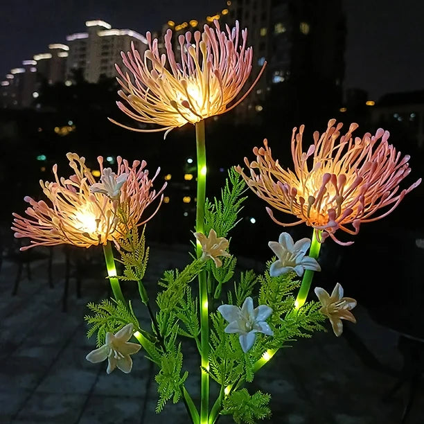 Feeënbloemen voor buiten - buitenverlichting