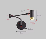 LUXARM Verstelbare Wandlamp met Lange Arm