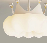 PrincessLume – Franse Kroonlamp met Crèmekleurige Windstijl