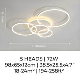 Unieke en Moderne  Led-Plafondlamp