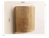 NATURA RATTAN Rotan Wandlamp