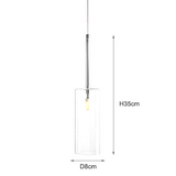 LuceVetro Eleganza – Italiaanse Minimalistische Design Hanglamp