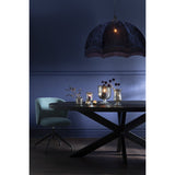 J-Line - Hanglamp Fluweel/Katoen Paars