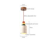 ZenAura Japanse Wabi-Sabi LED Hanglamp