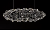Deense Designer IJzeren Mesh Wolk Hanglamp