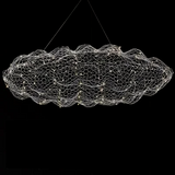 Deense Designer IJzeren Mesh Wolk Hanglamp