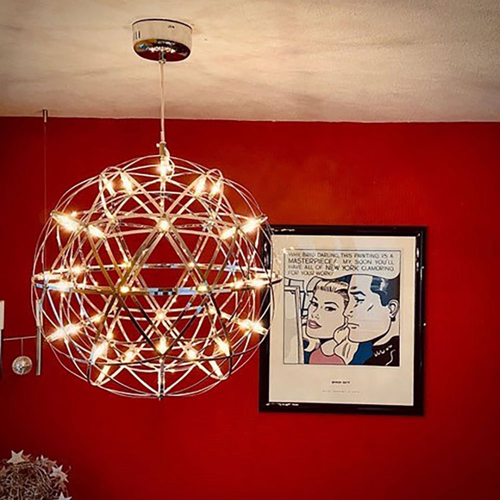 Skapetze - S.Luce Pro Atom 50 Led Hanglamp, Dimbaar - hanglampen - zijaanzicht