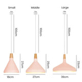 Franse Macaron Metalen Hanglamp