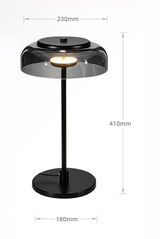 Aurélo – Designer Tafellamp van Glas met LED in Postmoderne Stijl