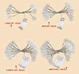 FrostLume LED Sneeuwvlok Slingerlicht