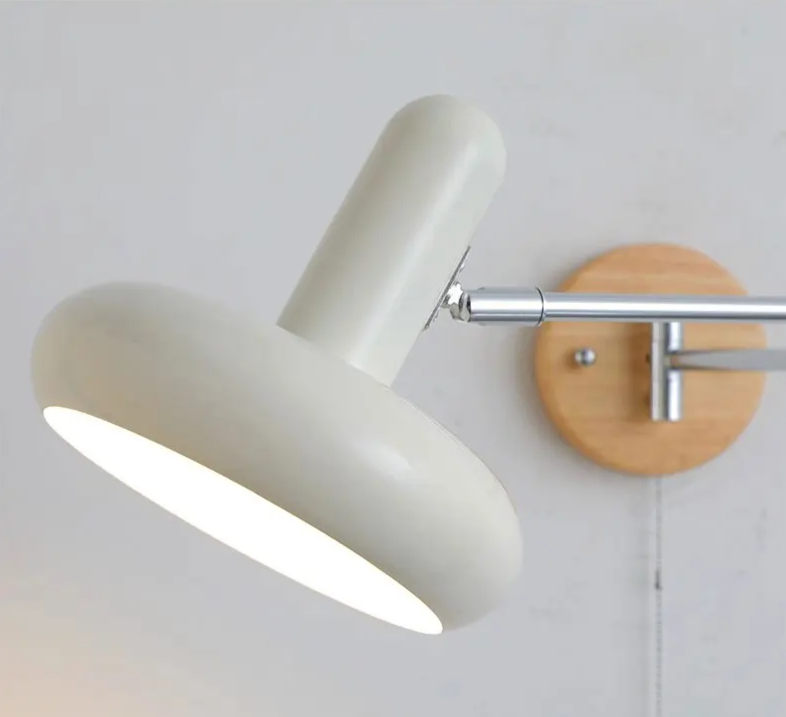WindRocker FlexArm Wandlamp – Vintage Telescopische Leeslamp - wandlamp - materiaaldetail