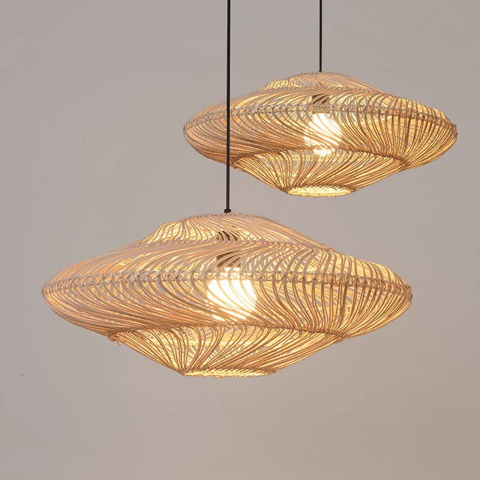 Vintage Rotan Hanglamp - hanglampen