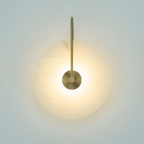 Albaster Steen Led Wandlamp