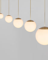 Schwung Lighting - Glass Globe Opal FI 600