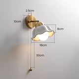 Retro Witte Bloem Wandlamp