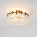 Decoratieve Glazen Ronde Kroonluchter Voor In De Woonkamer of Eetkamer