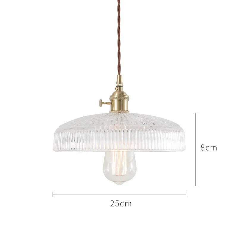AeroNord LumiSphere Hanglamp – Nordic Japan Stijl Glazen Pendant