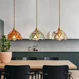 Klassieke Glas In Lood Hanglamp