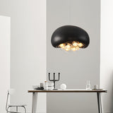 Moderne Hanglamp in Wit, Zwart en Grijs