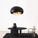 Moderne Hanglamp in Wit, Zwart en Grijs