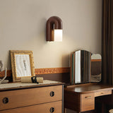 Arcus Houten Gebogen Wandlamp