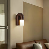 Arcus Houten Gebogen Wandlamp