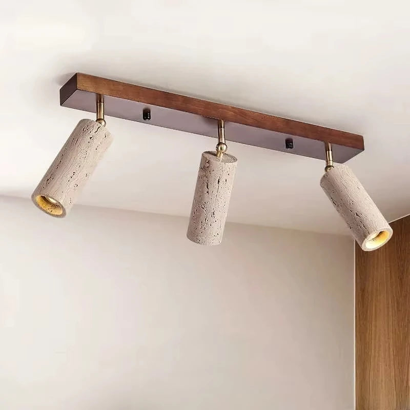 Travertin Plafondlamp