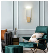 AuroraLux Bubble Wandlamp – Luxe Gouden LED