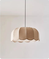 Nordic Wabi Glow – Minimalistische Wabi Sabi Linnen LED Hanglamp