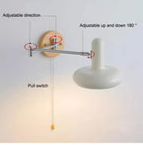 WindRocker FlexArm Wandlamp – Vintage Telescopische Leeslamp