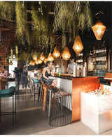 BonLumi Naturé – Retro Bonbon Hanglamp van Henneptouw en Rotan